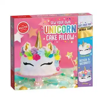 Mastermind Toys Klutz sew your own unicorn cake pillow book offer