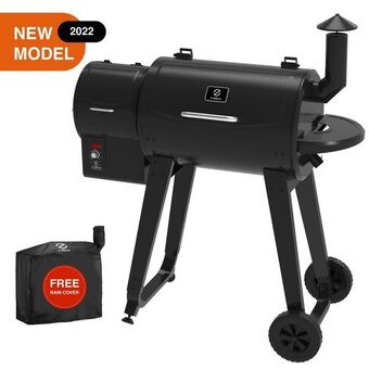 Best Buy Z grills zpg-450a3 wood pellet grill & electric smoker bbq combo with auto temperature control, 2022 new model, black offer
