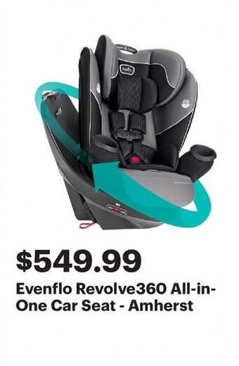 Best Buy Evenflo revolve360 all-in-one car seat Amherst offer