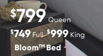 Sleep Country Bloom bed offer