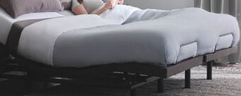Sleep Country Malouf lounge lifestyle adjustable base offer