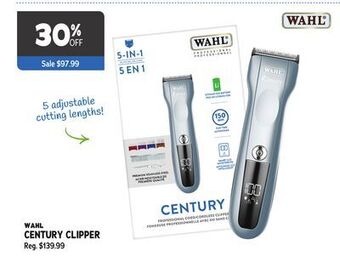 Ren’s Pets Depot Wahl century clipper offer