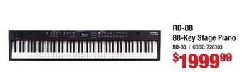 Long & McQuade Roland rd-88 stage piano offer