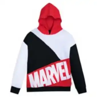 Disney Store Marvel logo pullover hoodie for adults offer