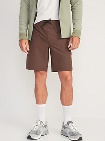 Old Navy Stretchtech water-repellent jogger shorts for men -- 9-inch inseam offer