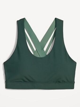 Old Navy Medium-support powersoft strappy sports bra for women 2x-4x offer