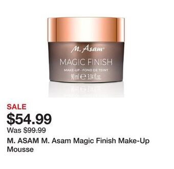 TSC Stores M. asam magic finish make-up mousse offer