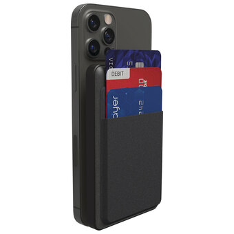Best Buy Mophie snap+ juice pack mini wallet case & 5000 mah power bank - black offer