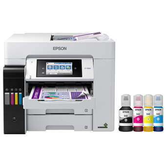 Best Buy Epson ecotank pro et-5850 wireless all-in-one supertank inkjet printer offer