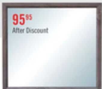 The Brick Kate mirror - grey offer