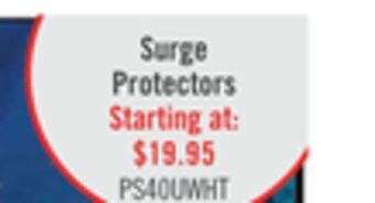 The Brick Ultralink outlet multimedia surge protector - ps40uw offer