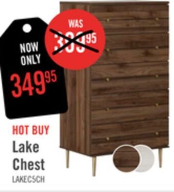 The Brick Lake chest - brown offer