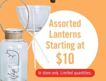 The Brick Assorted lanterns offer