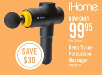 The Brick Ihome powerglide deep tissue percussion massager - iwmg18 offer