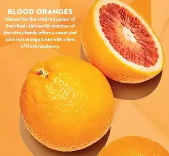 Longo's Blood oranges offer