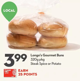 Longo's Longo's gourmet buns offer