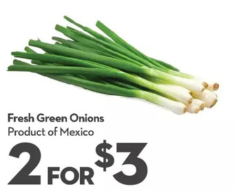 Longo's Fresh green onions offer