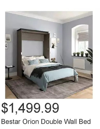 Costco Bestar orion double wall bed offer