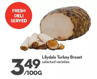 Longo's Lilydale turkey breast offer