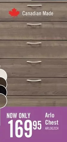 The Brick Arlo chest offer