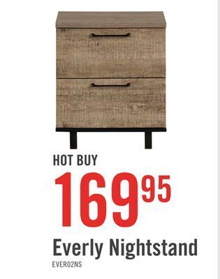 The Brick Everley nightstand with usb port offer