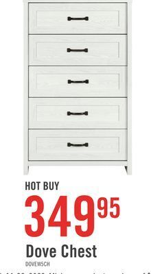 The Brick Dove chest offer