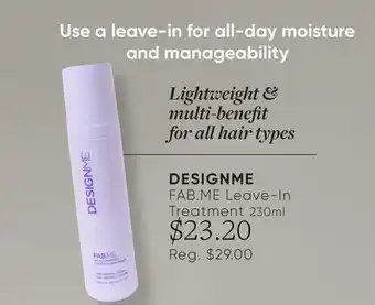 Chatters Salon Me leave-in treatment 230ml offer