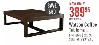 The Brick Watson coffee table offer
