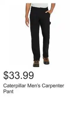 Costco Caterpillar men's carpenter pant offer