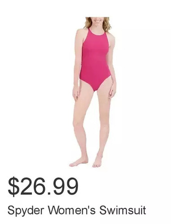 Costco Spyder women's swimsuit offer