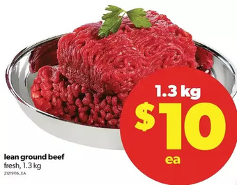 Real Canadian Superstore Lean ground beef offer