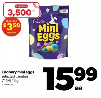 Real Canadian Superstore Cadbury mini eggs offer