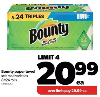 Real Canadian Superstore Bounty paper towel offer
