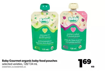 Real Canadian Superstore Baby gourmet organic baby food pouches offer