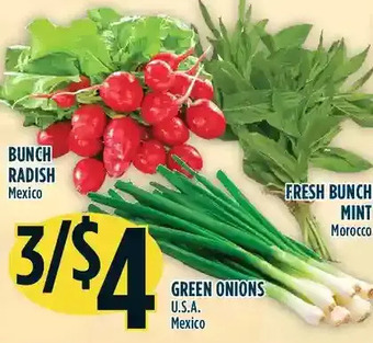 Marché Adonis Fresh bunch mint offer