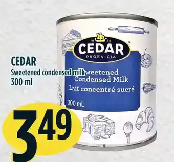 Marché Adonis Cedar sweettened condensed milk offer