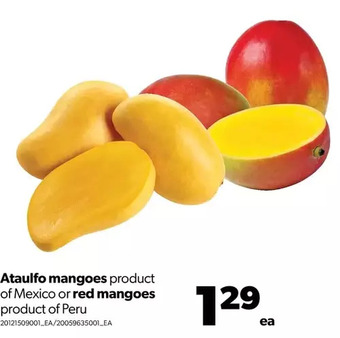 Real Canadian Superstore Ataulfo mangoes or red mangoes offer