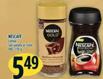 Marché Adonis Nescafe coffee offer