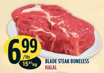 Marché Adonis Blade steak boneless offer
