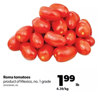 Real Canadian Superstore Roma tomatoes offer