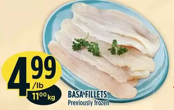 Marché Adonis Basa fillets offer