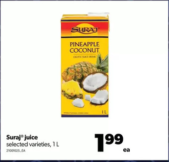 Real Canadian Superstore Suraj juice offer