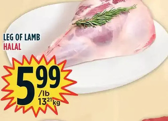 Marché Adonis Leg of lamb offer