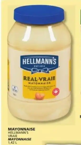 IGA Hellmann's Mayonnaise 1.42L offer