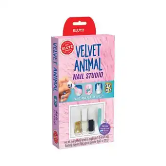 Mastermind Toys Klutz velvet animal nail studio book offer
