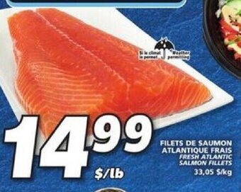 IGA Filets de Saumon Atlantique Frais offer