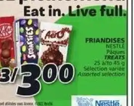 IGA Nestle treats 25g offer