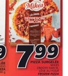 IGA Mikes frozen pizza offer