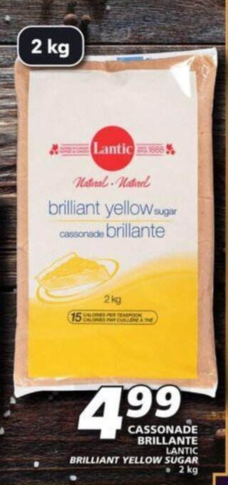 IGA Lantic cassonade brillante 2 kg offer