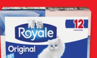 Walmart Royale 2- or 3-ply facial tissue offer